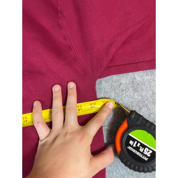 VTG 90s BVD Premium Series Sweatshirt Mens Large Red Heavyweight Fleecewear NWT - Picture 2 of 5